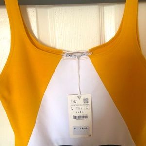 Zara color block dress